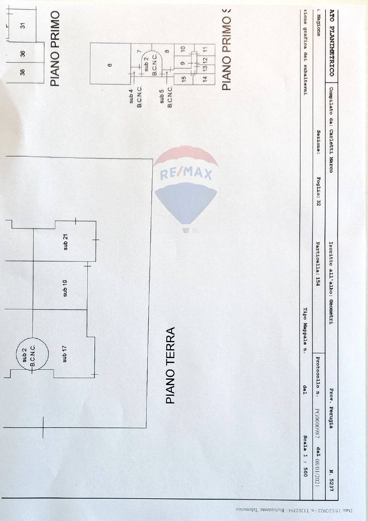 Pianta 2D - Locale Commerciale Via Dei Gelsi
 
2, Magione - planimetria 1