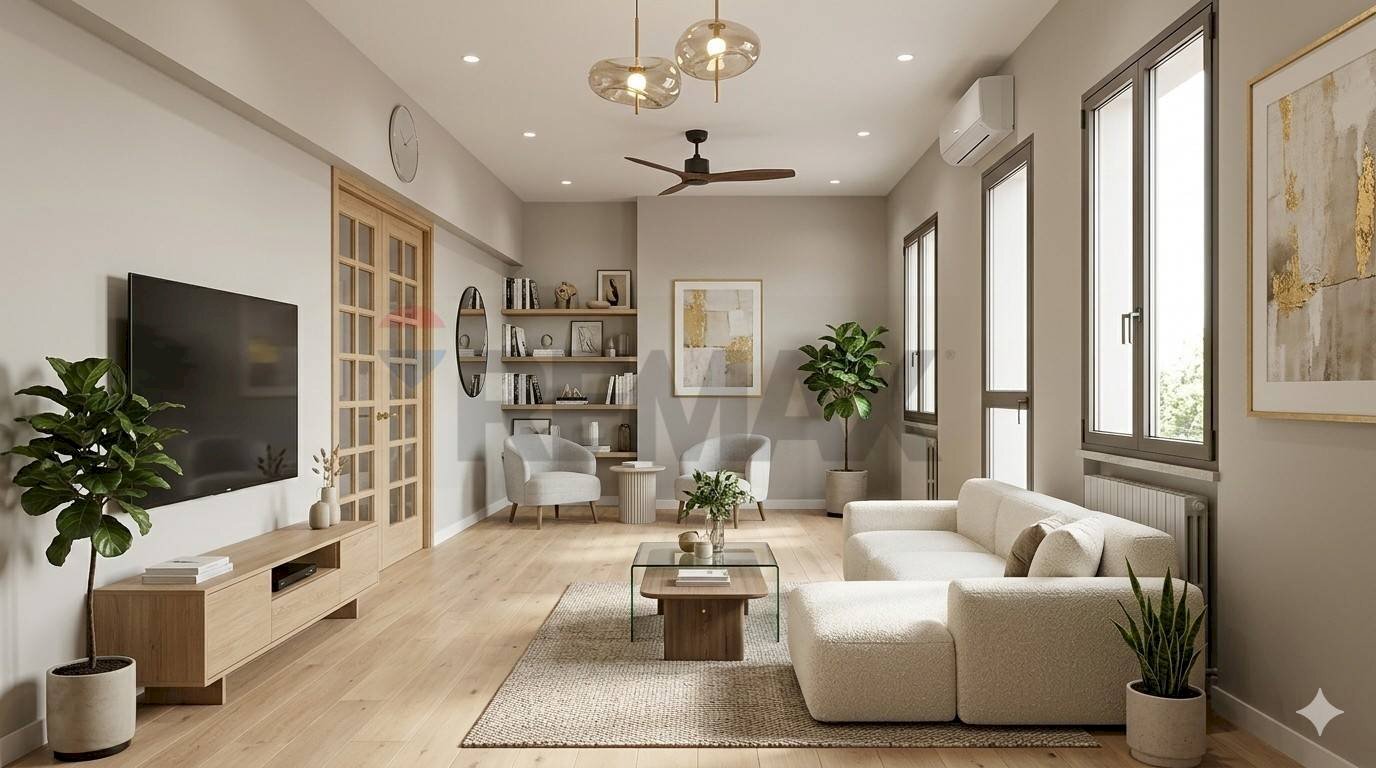 Soggiorno primo piano - Casa indipendente Via Bulgarelli
34, Ferrara - foto 3