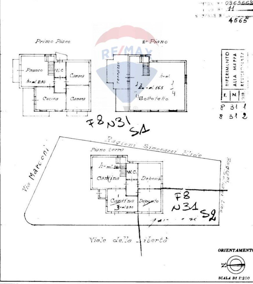 Pianta 2D - Casa indipendente VIALE DELLA LIBERTA'
 
30, Boretto - planimetria 1