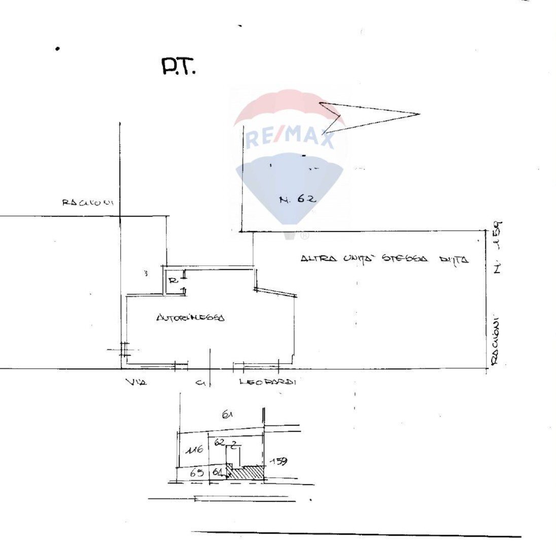 Pianta 2D - Locale Commerciale Viadana - planimetria 1