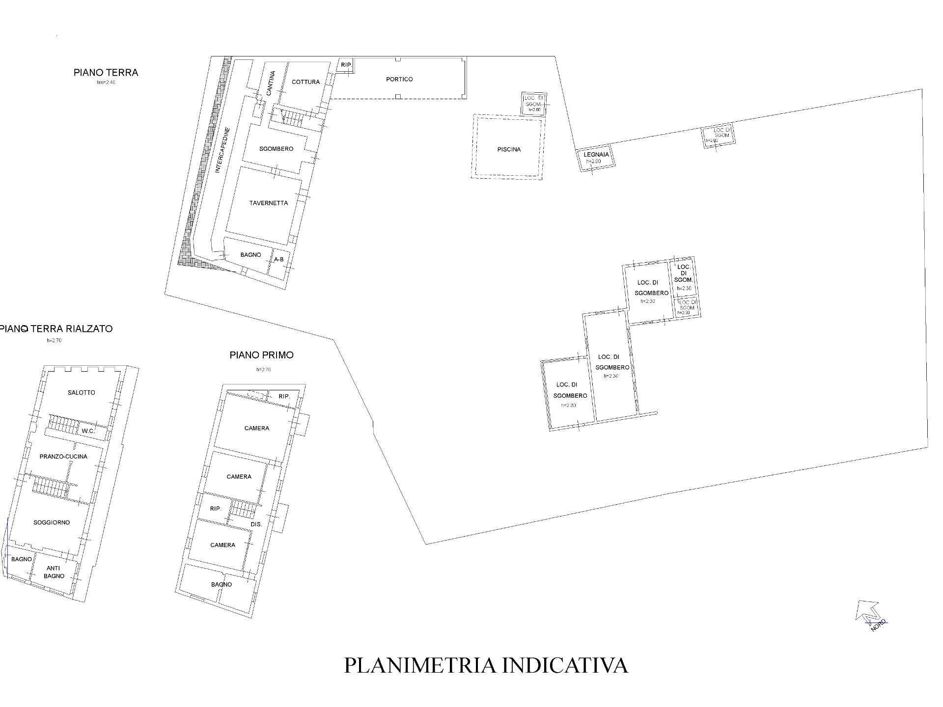 Foto 65 - Independent house Località Sant Emiliano, Albugnano - floor plans 1
