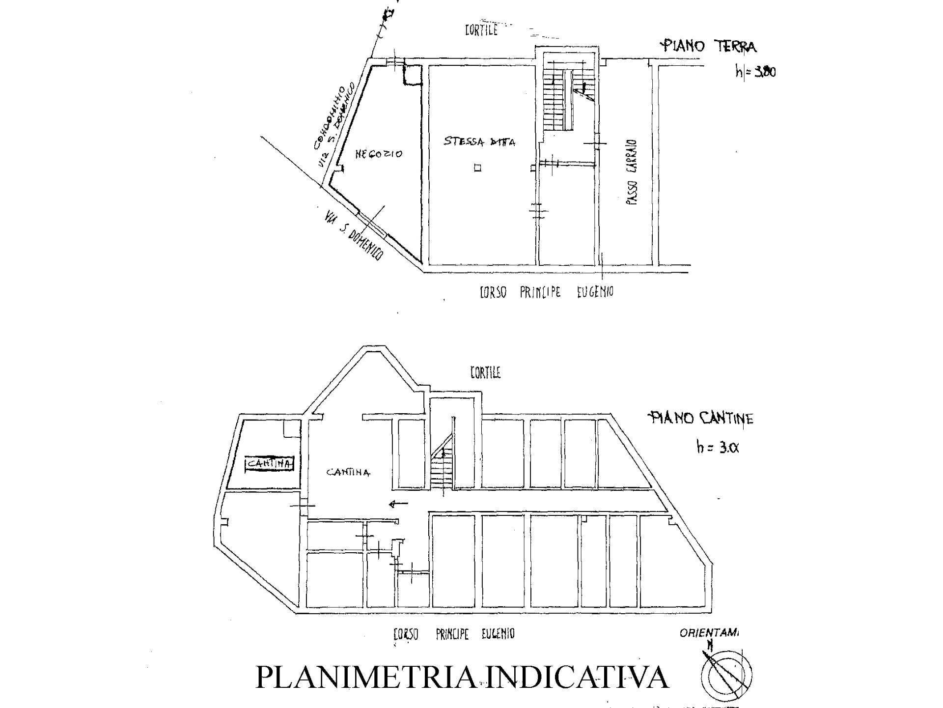 Foto 10 - Shop Via San Domenico, Torino - floor plans 1