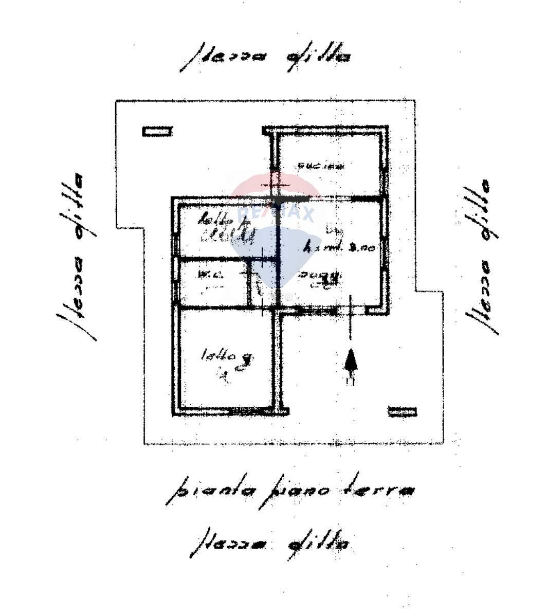 Pianta 2D - Villa Via Dei Gelsomini, Ispica - floor plans 1