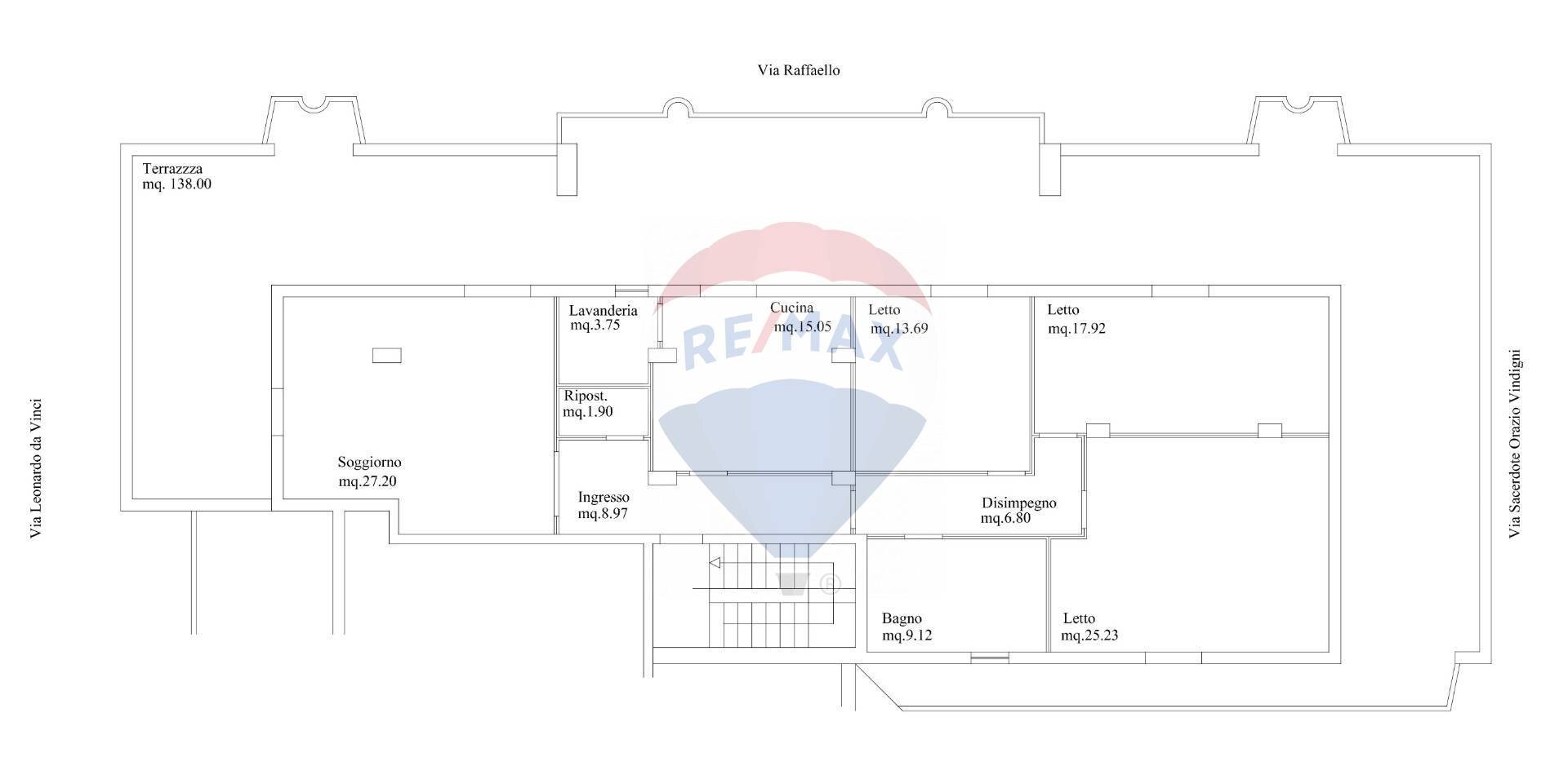 Pianta 2D - Attic Via Raffaello
 
2, Pozzallo - floor plans 1