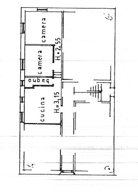 Foto 2 - Trilocale corso vittorio emanuele, Cupra Marittima - planimetria 1