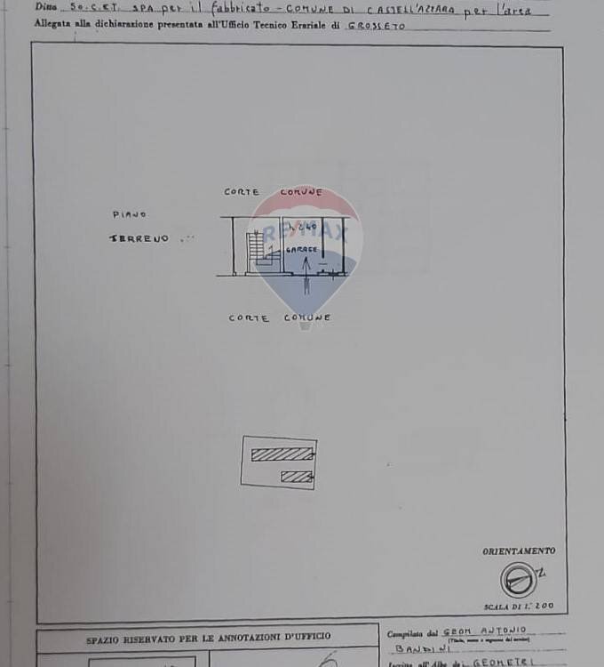Pianta 2D - Apartment VIA DELLA LIBERTA
 
SNC, Castell'Azzara - floor plans 1