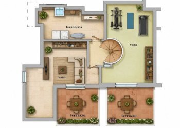Planimetria - Appartamento corso Vittorio Emanuele, 236, Camporosso - foto 23