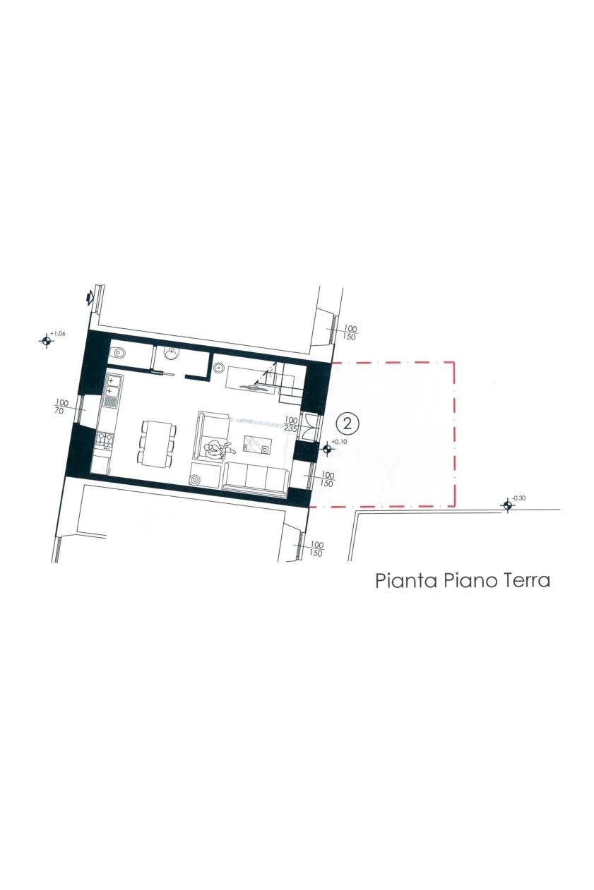 Rustic via San Lorenzo, Signa - floor plans 1