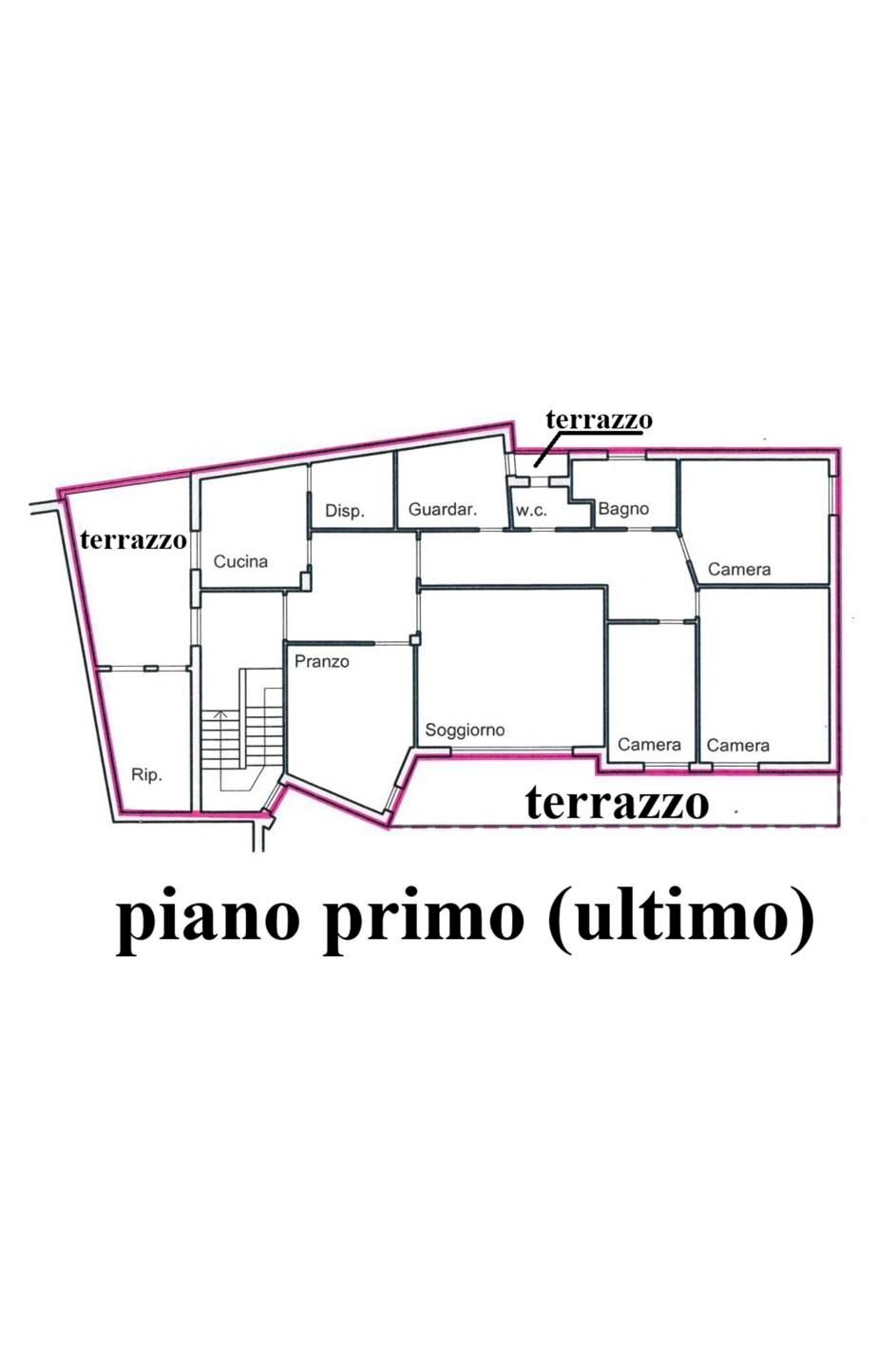 Apartment via della Resistenza, Signa - floor plans 1