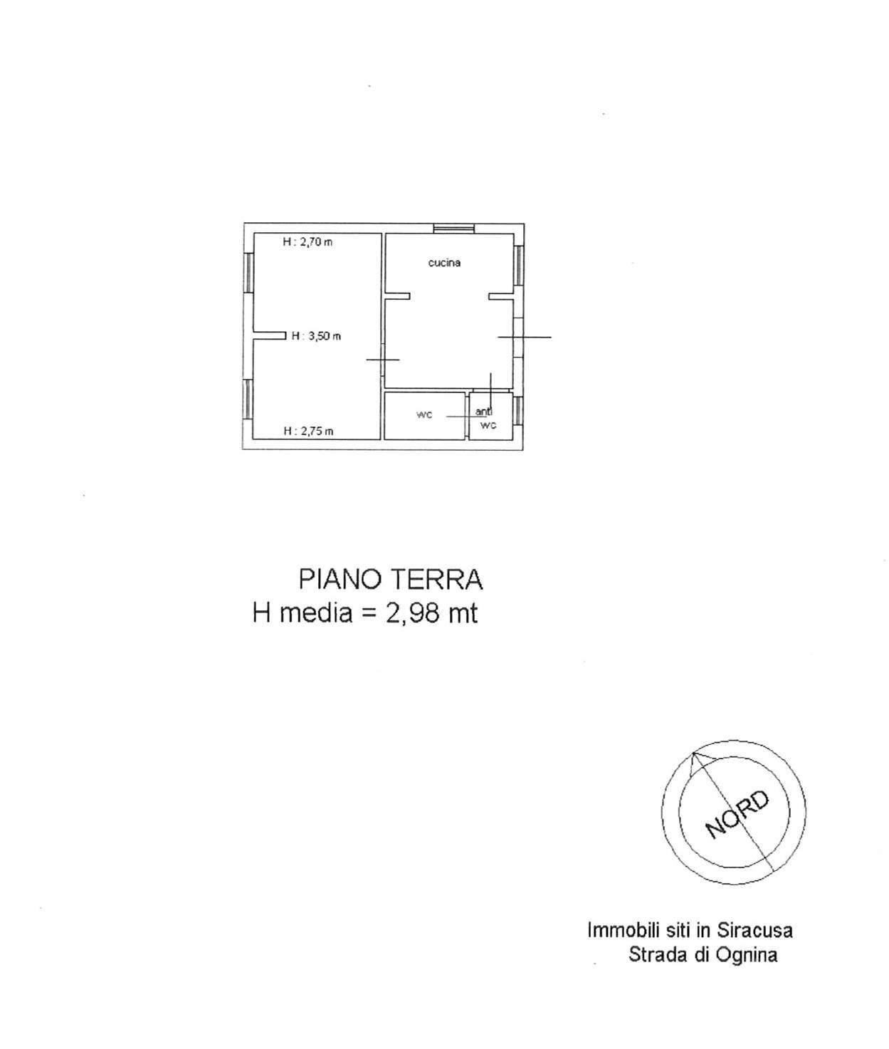 Foto 31 - Villa STRADA PER OGNINA, Siracusa - floor plans 1