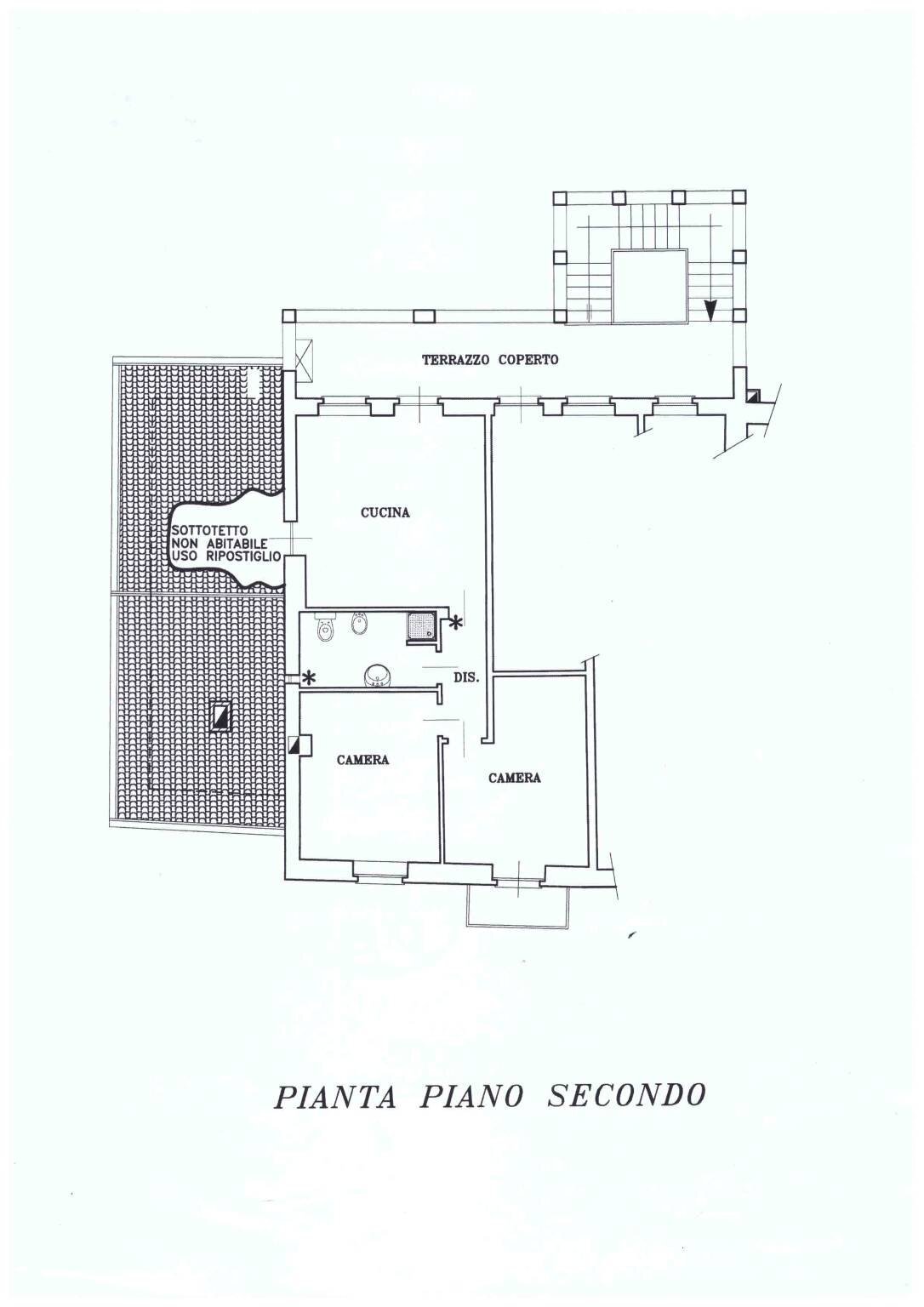 Three-room apartment via Mario Caudana, 118/9, Castiglione Torinese - floor plans 1