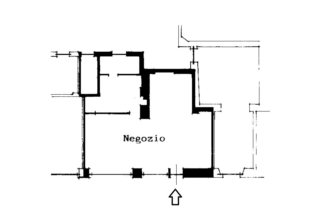 Negozio corso Nizza, 43, Cuneo (zona Centro) - planimetria 1