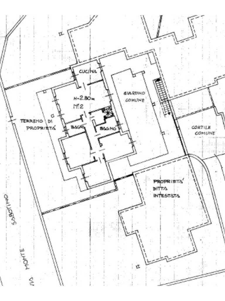 Villa a Schiera Via Monte Sabotino, Galliate - planimetria 1