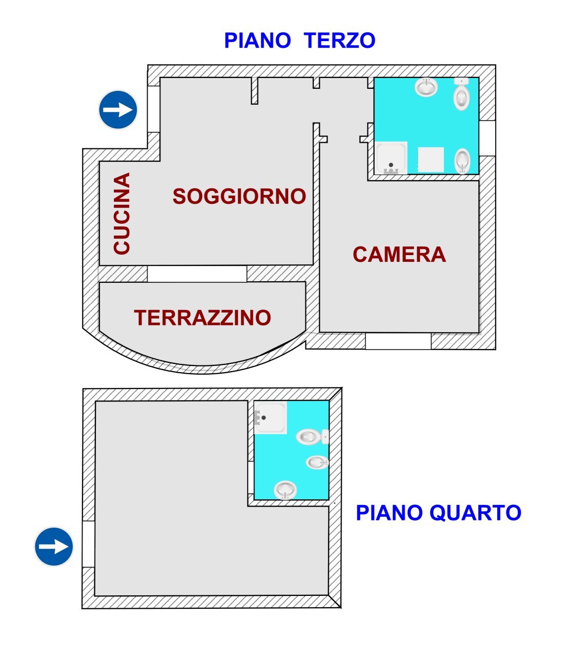 pianta web.png - Trilocale Via 1° Maggio, Nerviano - planimetria 1