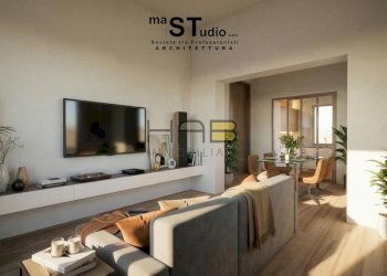 rendering living 2.jpg - Quadrilocale Via Corollai, Trapani - foto 4