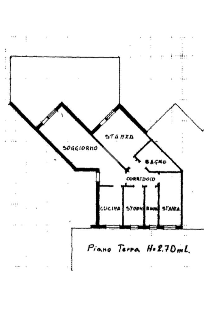 Trilocale Via Sigmund Freud, Rimini - planimetria 1