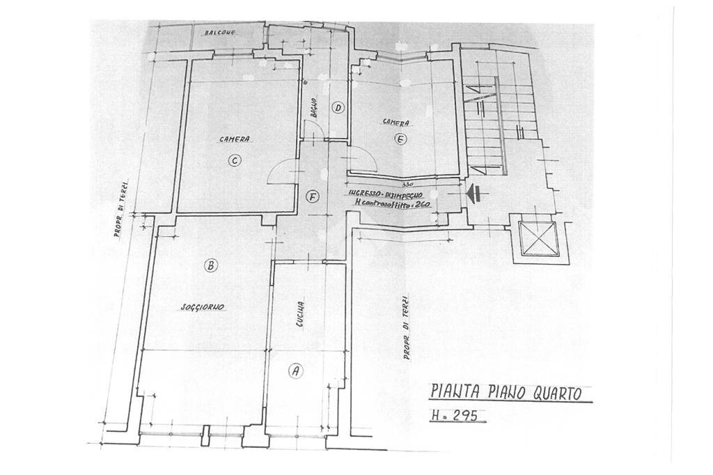 Trilocale Via Errico Petrella, Milano (zona Centrale) - planimetria 1