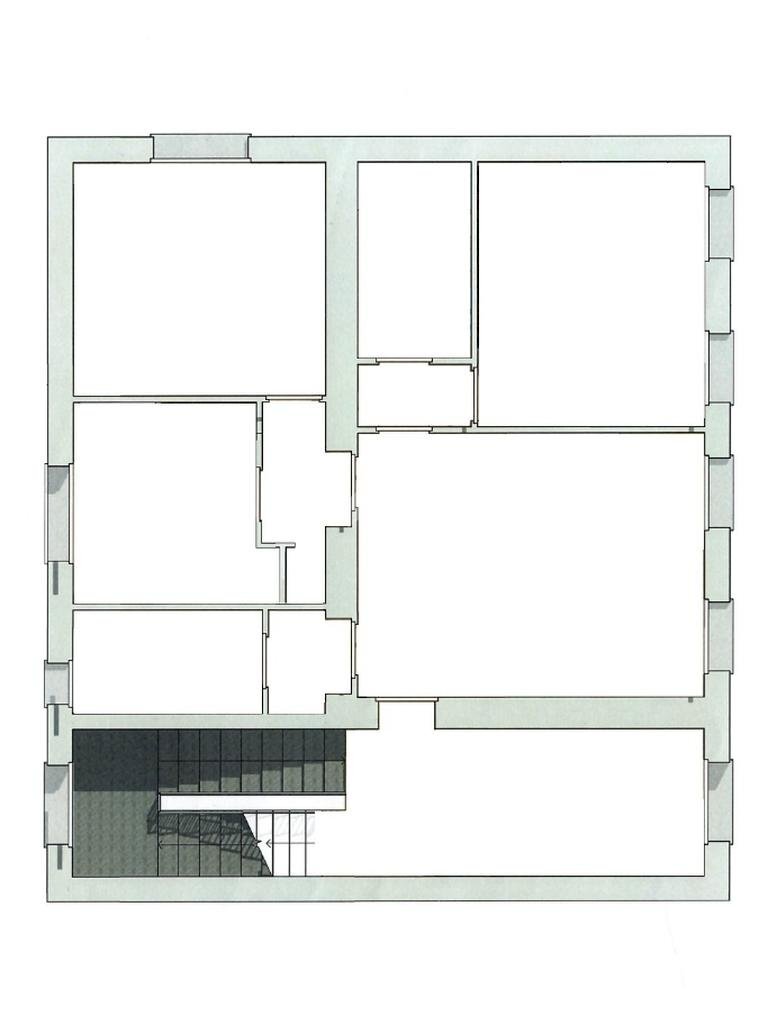 Portion of a house Via Cavour, Alpignano - floor plans 1