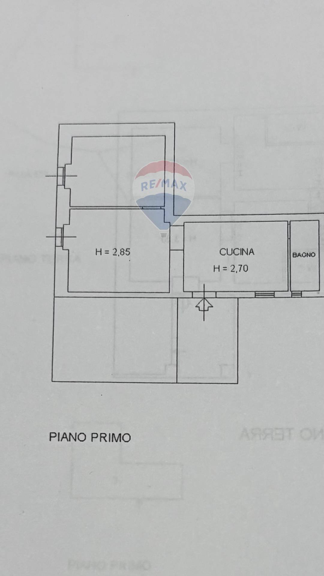 Pianta 2D - Casa semi indipendente Località Sant'Apollinare Via A. Moro
 
7, San Vito Chietino - planimetria 1