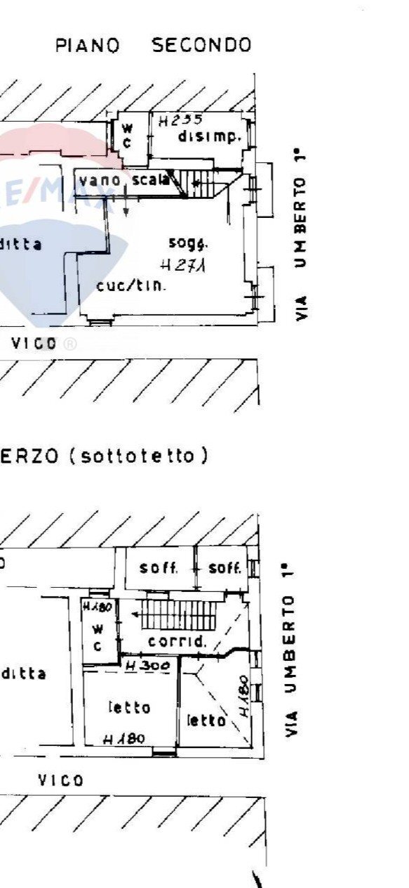 Pianta 2D - Four-room apartment Via Umberto I
 
13, Lanciano - floor plans 1