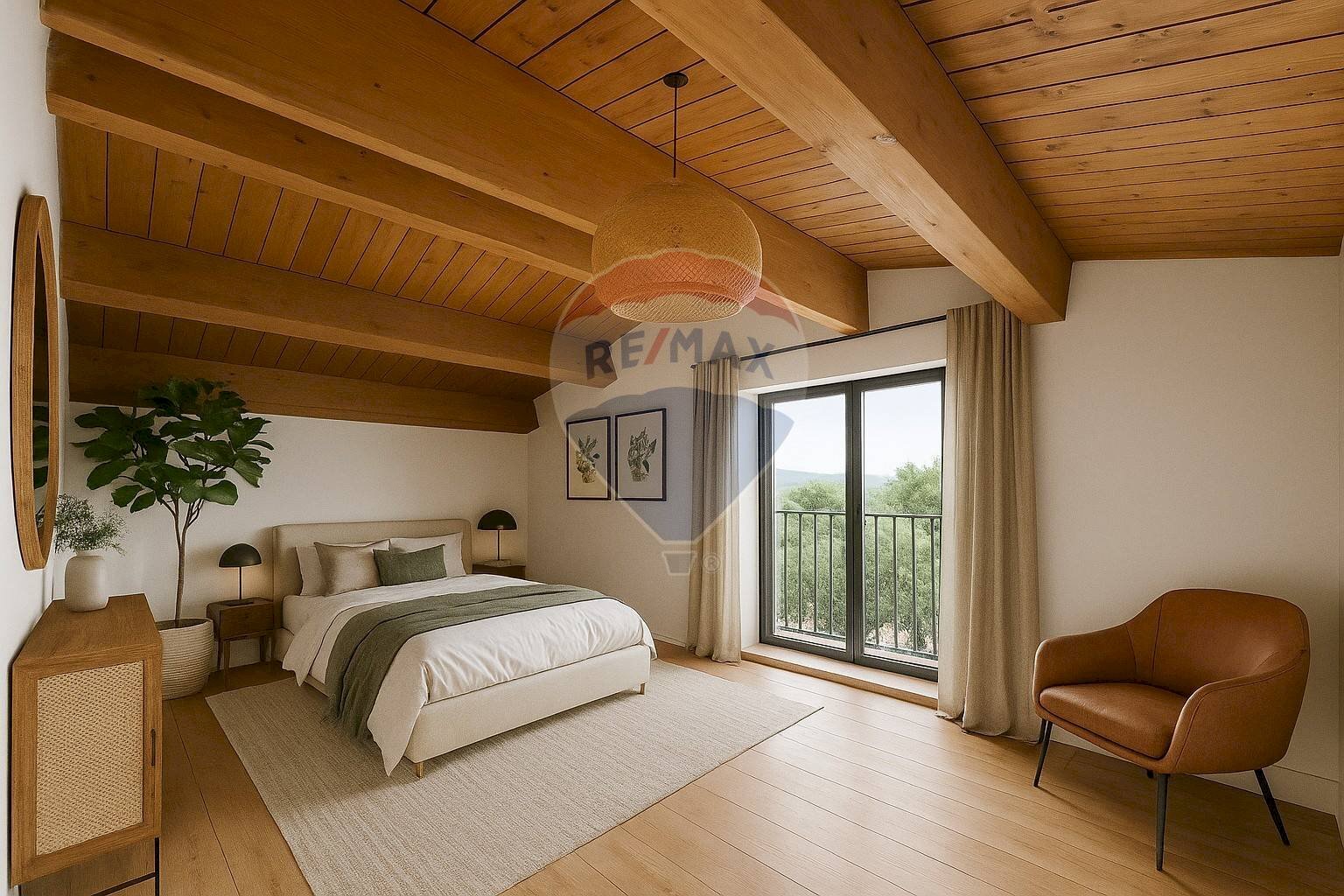 Render camera da letto - Casa semi indipendente Contrada Sabbioni
 
snc, Lanciano - foto 2