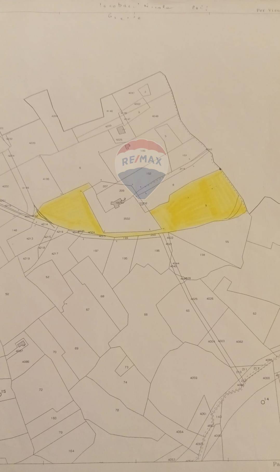 Pianta 2D - Building land Via Selvotta, Località Montevecchio
 
snc, Vasto - floor plans 1