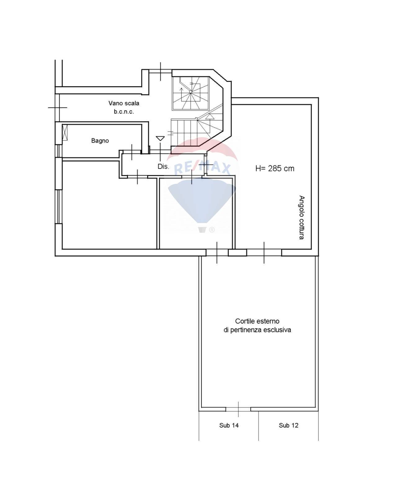 Pianta 2D - Four-room apartment Via caminiti
 
3, Roccalumera - floor plans 1