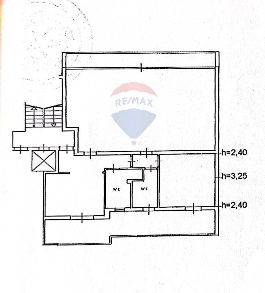 Pianta 2D - Three-room apartment Via Salvatore Caruso
 
65, Erice - floor plans 1