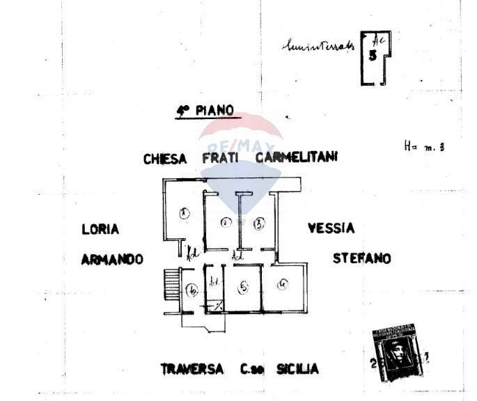 Pianta 2D - Quadrilocale Via Angelico Tosti Cardarelli
 
7, Bari - planimetria 1