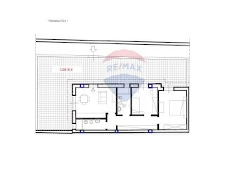 Pianta 2D - Villa a Schiera Via Delle Forze Armate
 
25/C, Bari - foto 10