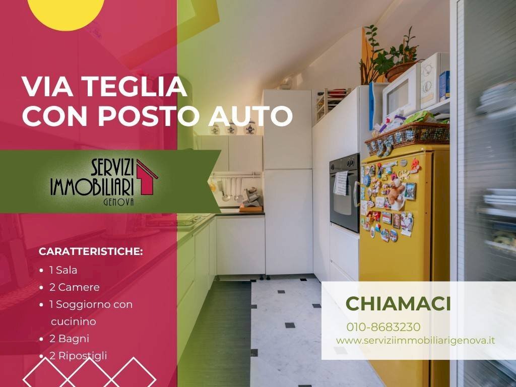 Cucina - Attico via Teglia, Genova (zona Bolzaneto) - foto 1