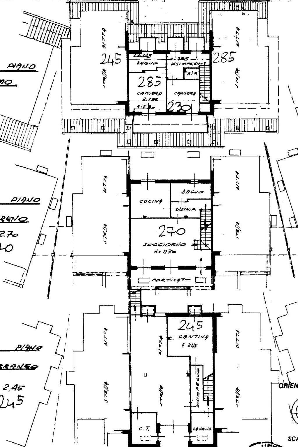Villa a Schiera via Asti, 33, Rivalta di Torino - planimetria 1