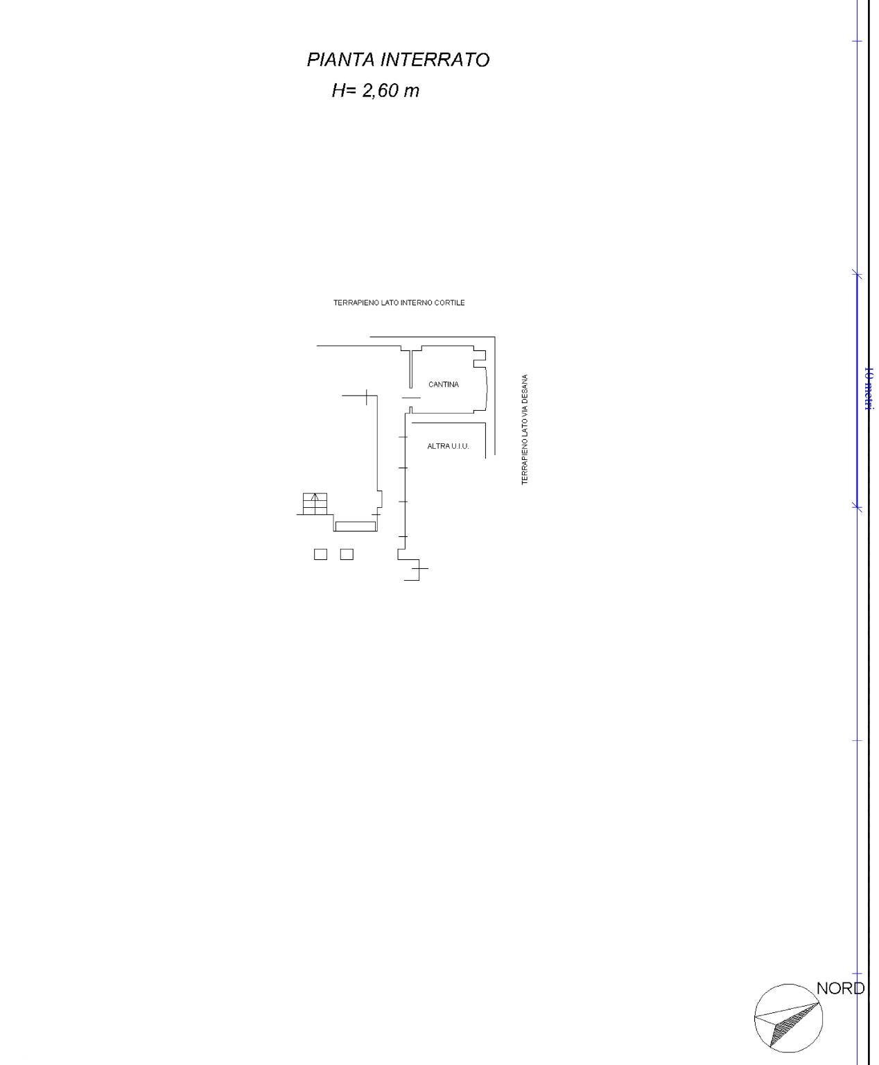 Four-room apartment corso Vercelli, 121, Torino (neighborhood Barriera Milano) - floor plans 1