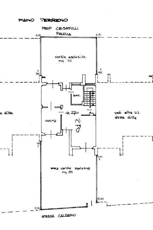 Appartamento via Caldano, 90/2, Caselle Torinese - planimetria 1
