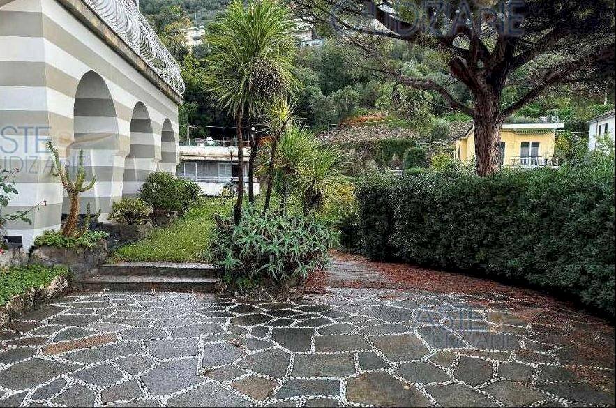 Giardino - Villa all'asta via Alfonso Mezzano, 5, Pieve Ligure - foto 2