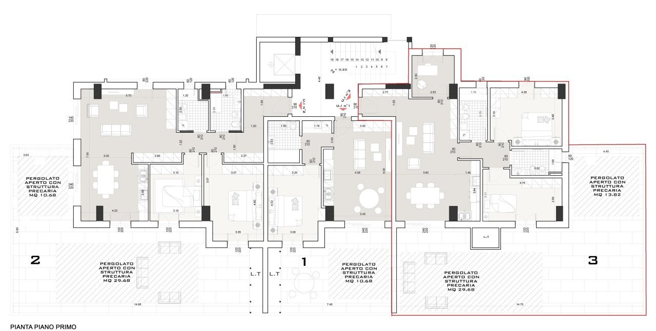 piano primo - 3.jpg - Quadrilocale Modica - planimetria 1