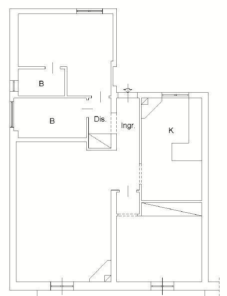 pln casacci.JPG - Quadrilocale Via Roma 663, San Felice Circeo - planimetria 1