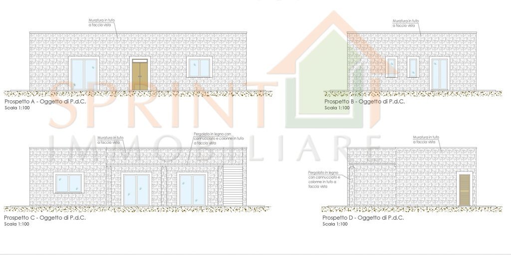 PROSPETTO.jpg - Terreno agricolo Contrada Guidano, Monopoli - foto 1