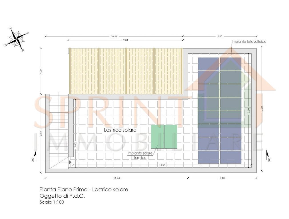 PIANTA2.jpg - Terreno agricolo Contrada Guidano, Monopoli - foto 3