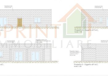 PROSPETTO.jpg - Terreno agricolo Contrada Guidano, Monopoli - foto 1