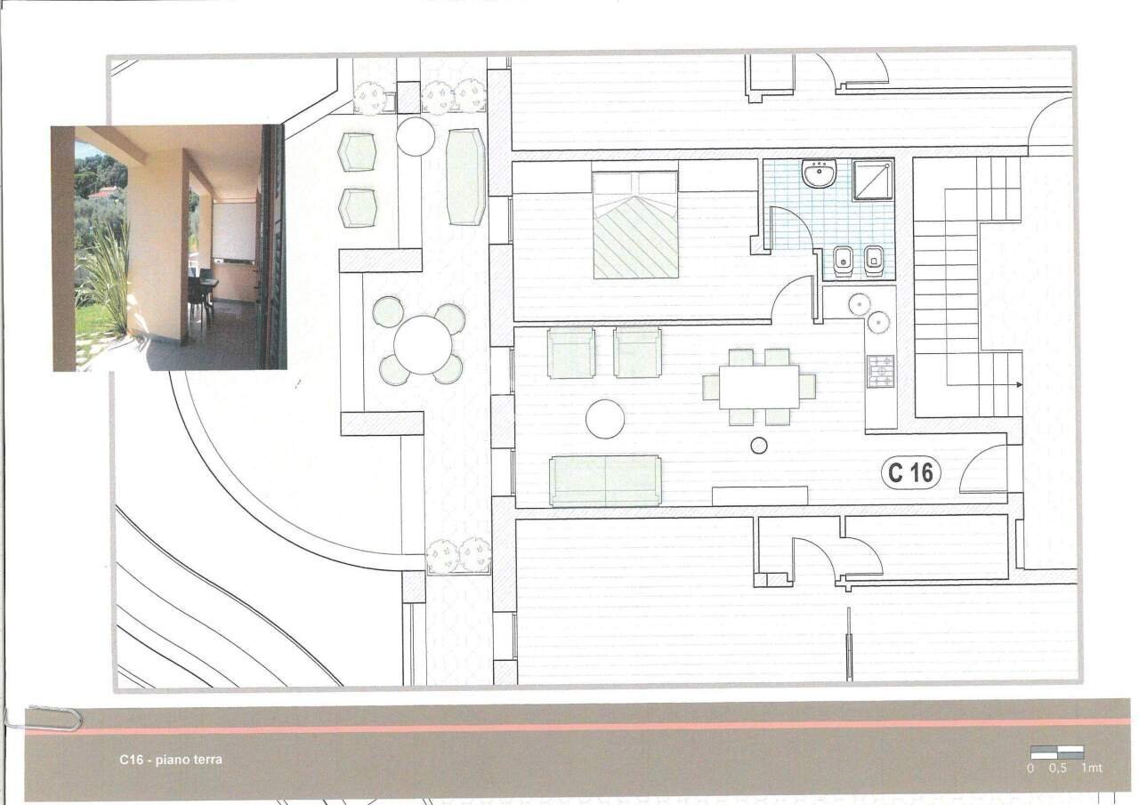 SP691_La Spezia_Collina _retrostante_Muggiano .jpg - Two-room apartment La Spezia - floor plans 1