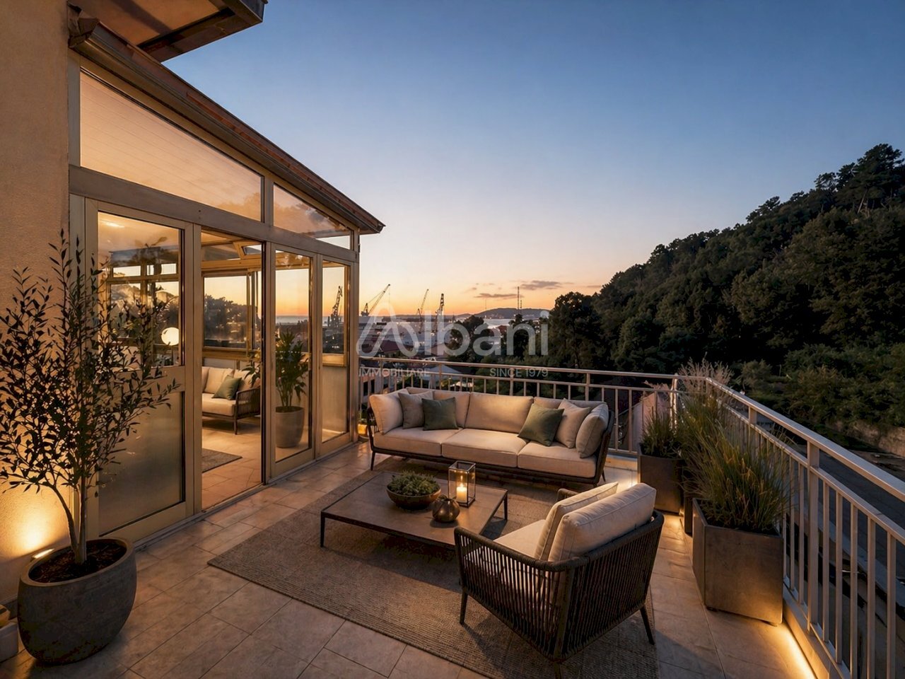 SP690_render di ristrutturazione terrazza vista ma - Attico La Spezia - foto 1