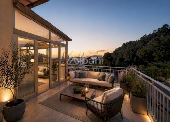 SP690_render di ristrutturazione terrazza vista ma - Attico La Spezia - foto 1