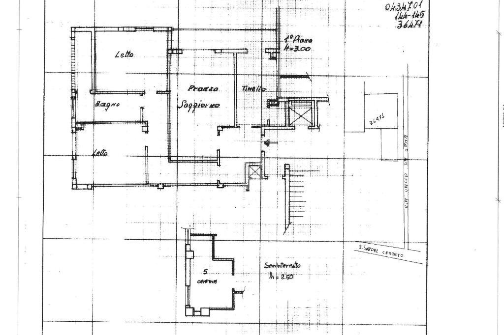 Four-room apartment Via Vasco De Gama, Reggio nell'Emilia - floor plans 1