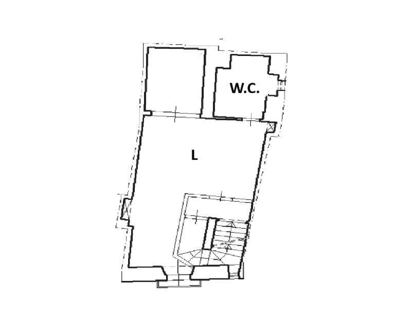 Monolocale Vico Iii Paolo Chiara, Martina Franca - planimetria 1