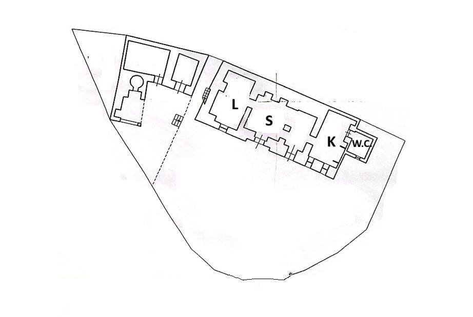 Trullo Contrada Figazzano, Cisternino - planimetria 1