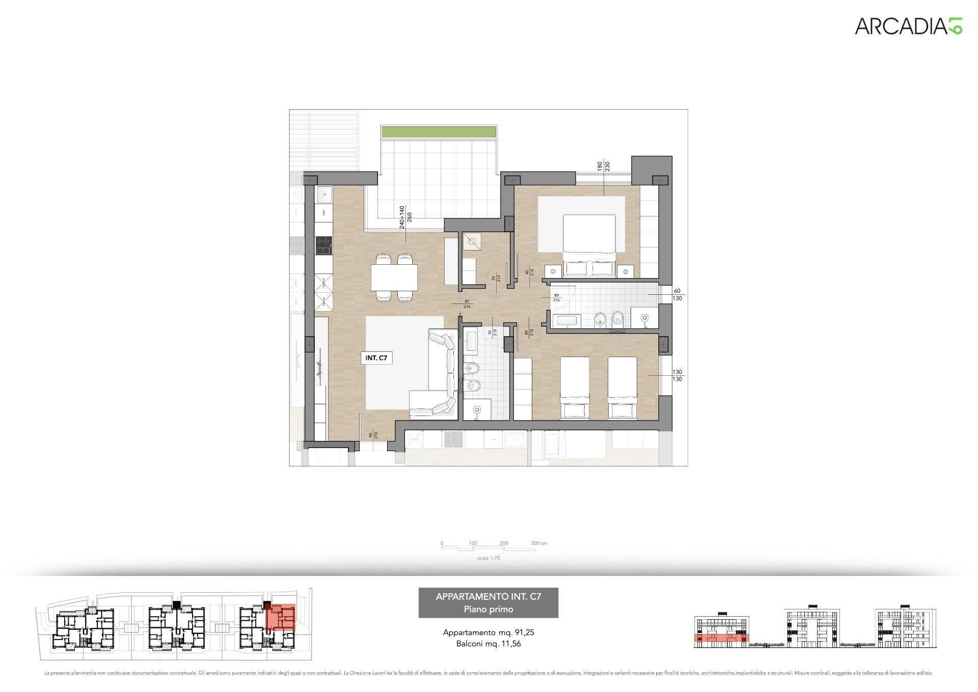 Foto 19 - Three-room apartment Via San Pio X
 
snc, San Benedetto del Tronto - floor plans 1