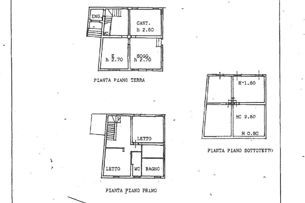 Independent house Mezzano Rondani, Colorno - floor plans 1