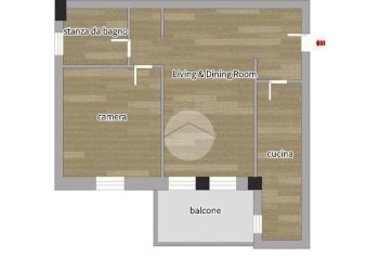Two-room apartment Via Amerigo Vespucci, Cesano Boscone - photo 30