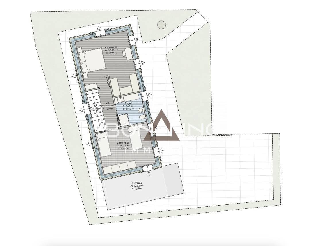 Foto 9 - Independent house VIA DEI TARTARI, Asolo - floor plans 1